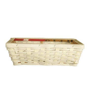 Canasta de fleje rectangular Gde Mi