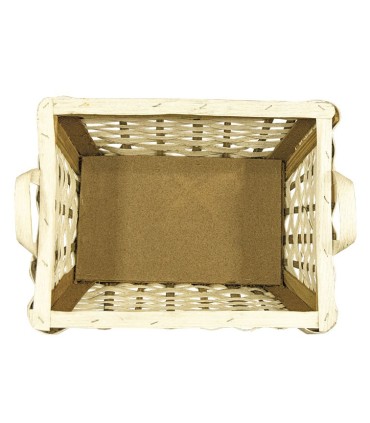 Canasta de fleje cuadrada