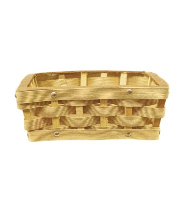 Canasta de fleje cuadrado extra gde. Ana V