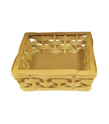 Canasta de fleje cuadrado extra gde. Ana V