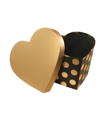 BOX Corazón LUNARES TAP C