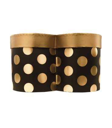 BOX Corazón LUNARES TAP C