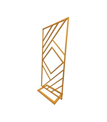 rectangular vertical de hierro