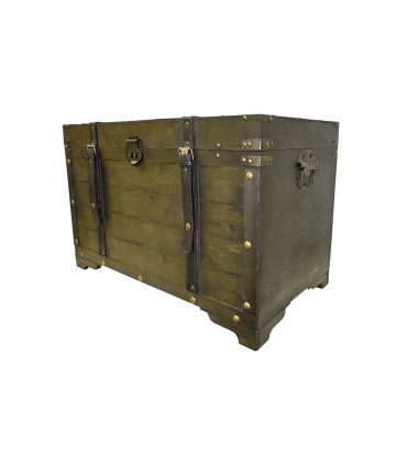 Baúl antiguo de madera
