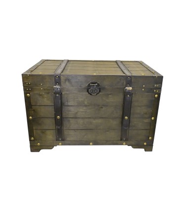 Baúl antiguo de madera