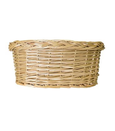 CANASTA Ovalada Mimbre Sin Asa Honey