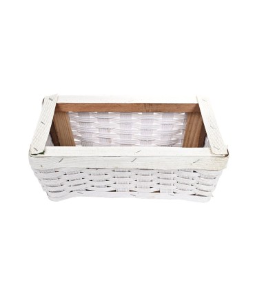 Canasta de fleje rectangular