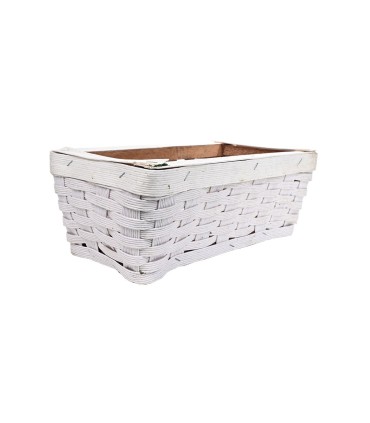 Canasta de fleje rectangular