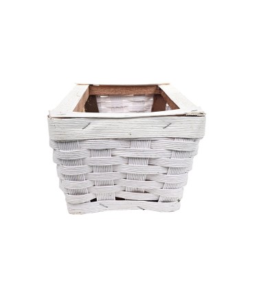 Canasta de fleje rectangular