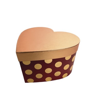 BOX Corazón LUNARES TAP C