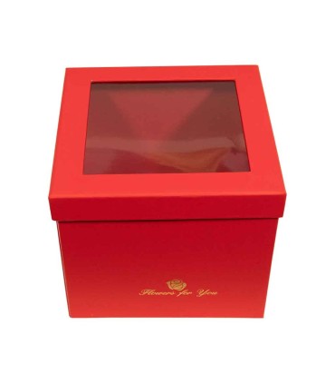 Box con tapa cuadrada y Lazo INFB051