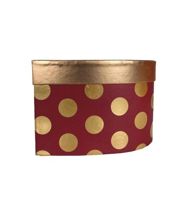 BOX Corazón LUNARES TAP C