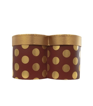 BOX Corazón LUNARES TAP C