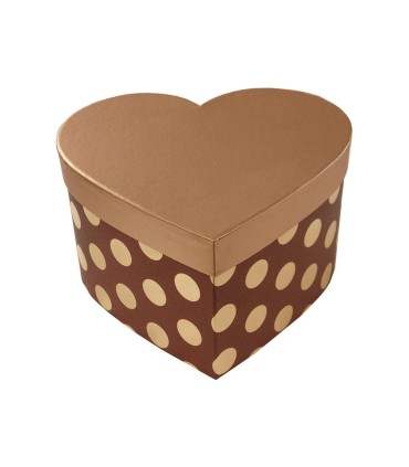 BOX Corazón LUNARES TAP C