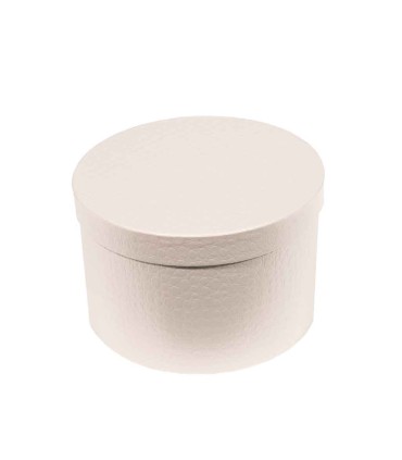 Box redonda lisa L 25x15 cm W7379