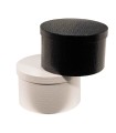 Box redonda lisa L 25x15 cm W7379