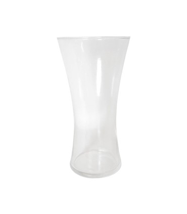 Florero De Cristal Tipo Reloj De Arena H