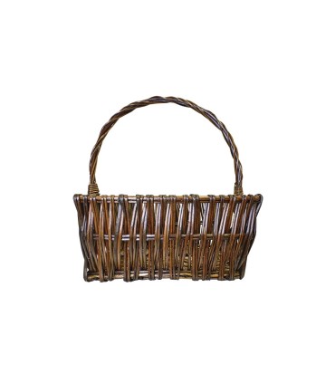 canasta cuadrada mimbre Con ASA