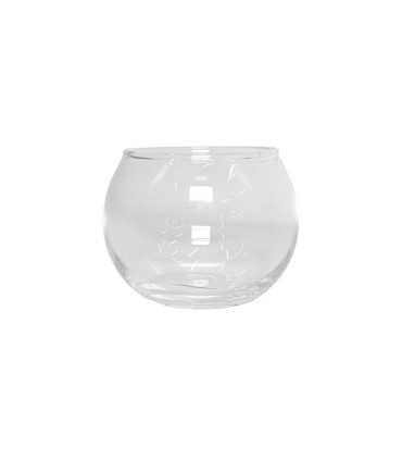 Florero De Cristal Tipo Globo HL- FL-GL-8X8