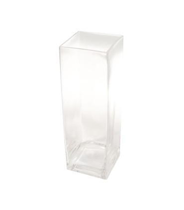 Florero Cuadrado 10x30 CM