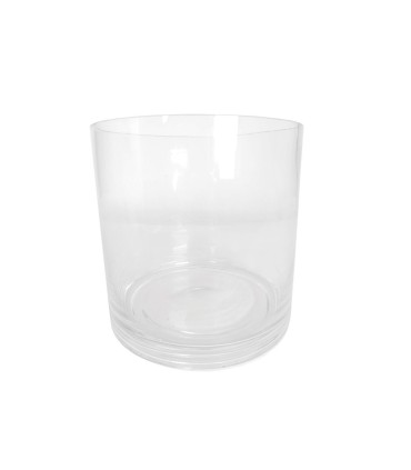 FLORERO DE CRISTAL CILINDRICO HL