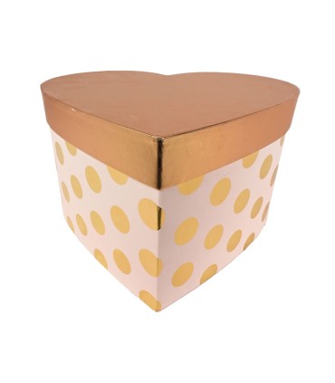 BOX Corazón LUNARES TAP C