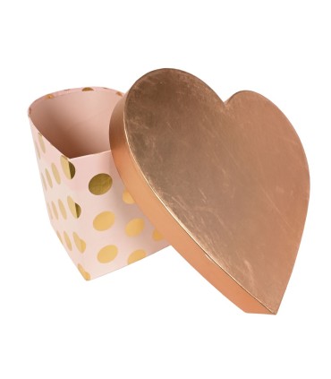 BOX Corazón LUNARES TAP C