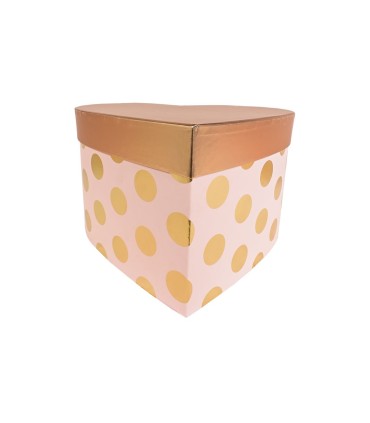 BOX Corazón LUNARES TAP C