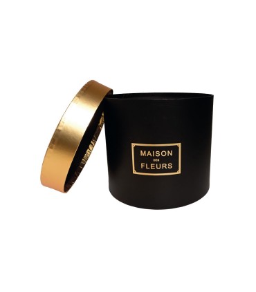 Box Redonda Tapa Dorada Size S,M &L