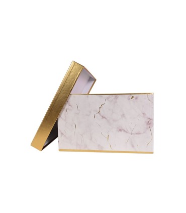 Box variados con tapa de raya cuadrado