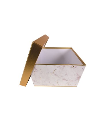 Box variados con tapa de raya cuadrado