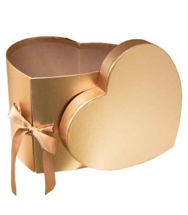 BOX de Corazón Con Tapa Variados Con Lazo