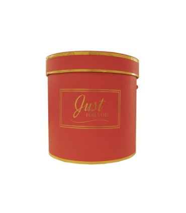 Box cilindro con logo M 17.5x17 cm W11