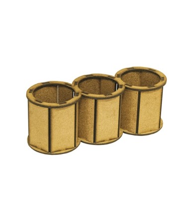 Alk canastilla triple