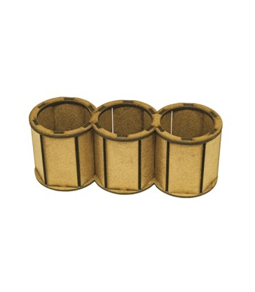 Alk canastilla triple