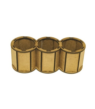 Alk canastilla triple